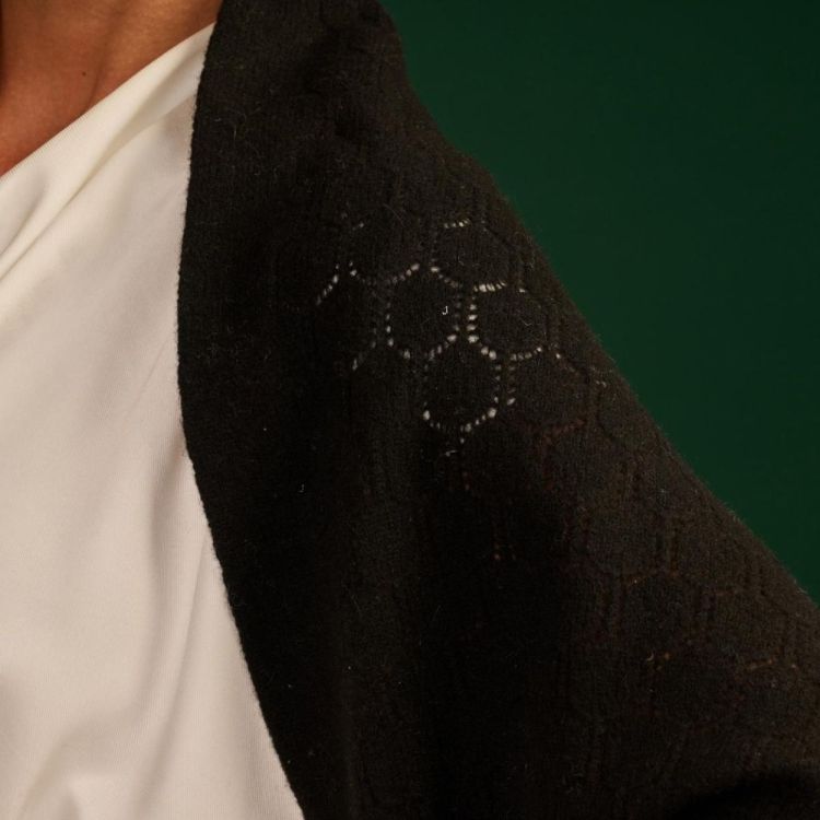 Les Cordes Poncho LCPONCHO3 (77938566/Zwart) - WeekendMode