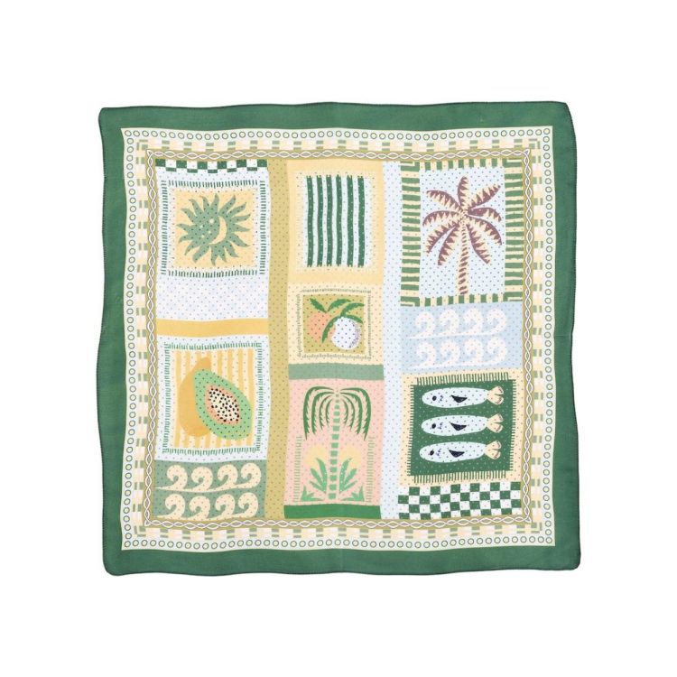 Les Cordes Sjaal LCMINISCARVES2 (80001515/Groen) - WeekendMode