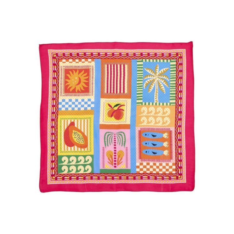 Les Cordes Sjaal LCMINISCARVES2 (80001516/Fuchsia) - WeekendMode