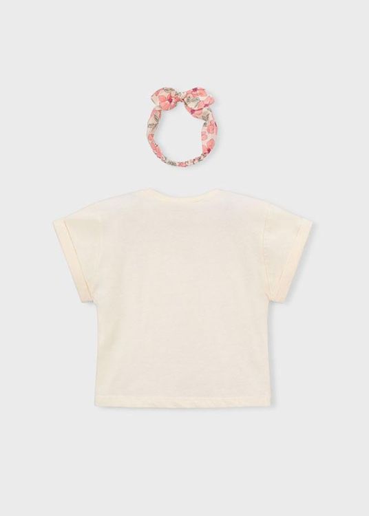 Mayoral Kids Band t-shirt s/s (3010/Chickpea) - WeekendMode