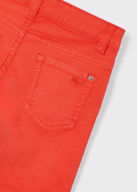 Mayoral Kids Basic 5 pockets twill shorts (5J.204/Red) - WeekendMode