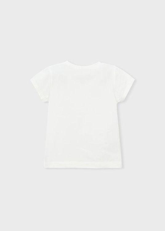 Mayoral Kids Basic s/s t-shirt (174/Natural) - WeekendMode