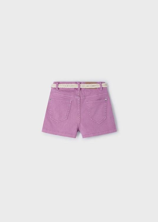 Mayoral Kids Basic twill shorts (6E.234/Orchid) - WeekendMode