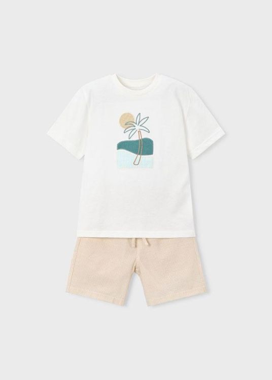 Mayoral Kids bermuda set (3218/Mocha) - WeekendMode