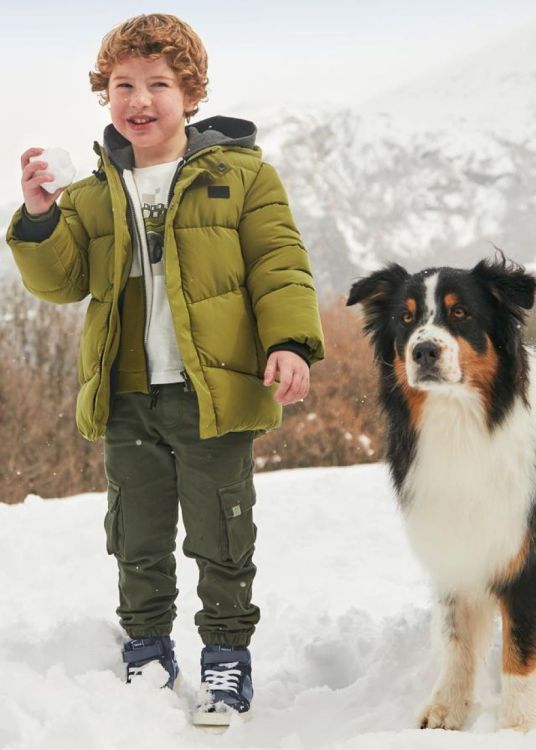 Mayoral Kids Cargo pants (5F.4537/Moss) - WeekendMode