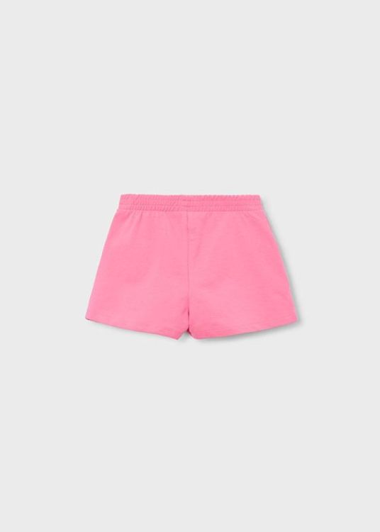 Mayoral Kids Chenille shorts (607/Geranium) - WeekendMode