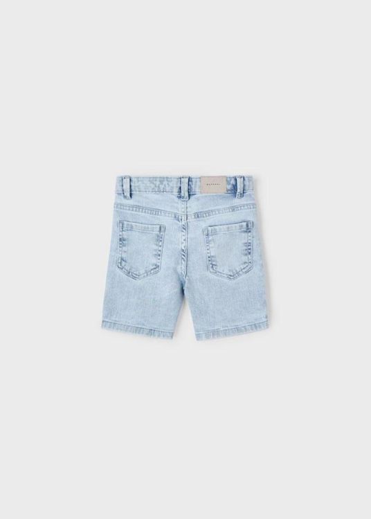 Mayoral Kids Denim basic 5 pocket shorts (5D.237/Bleach) - WeekendMode