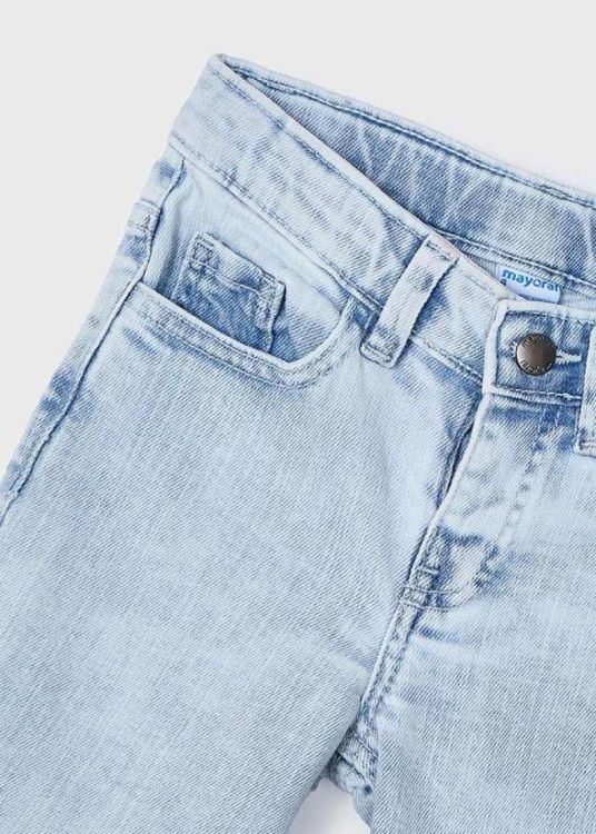 Mayoral Kids Denim basic 5 pocket shorts (5D.237/Bleach) - WeekendMode