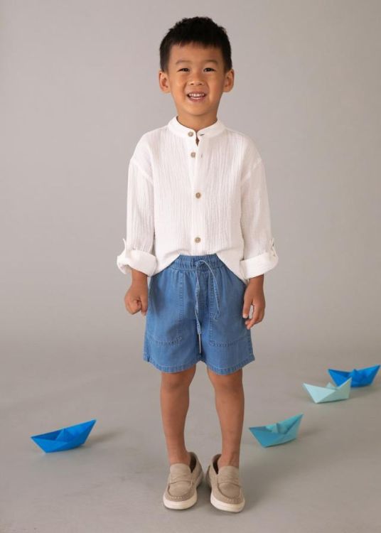 Mayoral Kids Denim Bermuda (3204/Medium) - WeekendMode