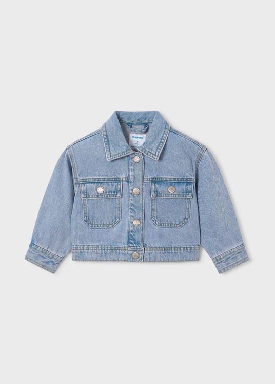 Mayoral Kids Denim jacket (3454/Light) - WeekendMode