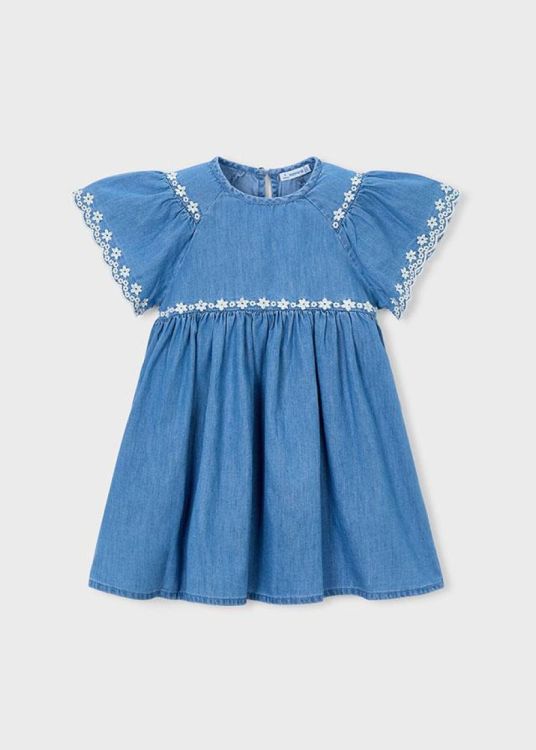 Mayoral Kids Embroidered dress (3927/Medium) - WeekendMode