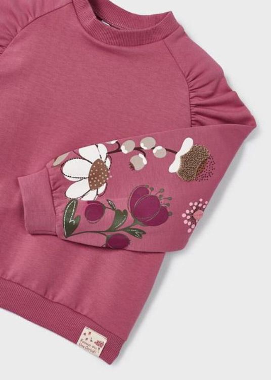 Mayoral Kids Embroidered pullover (6G.4403/Orchid) - WeekendMode
