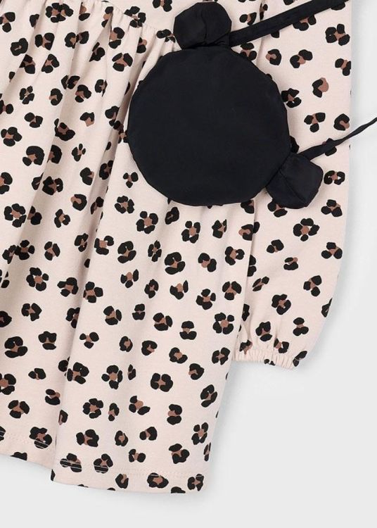 Mayoral Kids Fleece dress (6M.4926/Beige) - WeekendMode