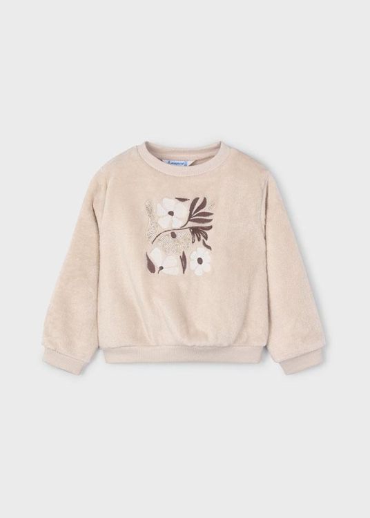 Mayoral Kids Fur pullover (6J.4432/Beige) - WeekendMode