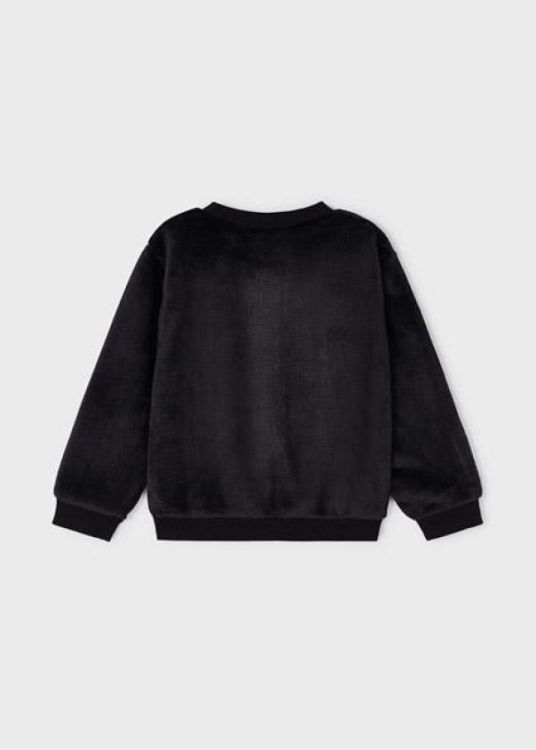 Mayoral Kids Fur pullover (6D.4402/Black) - WeekendMode