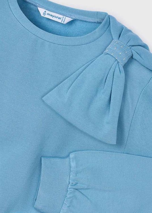 Mayoral Kids Gauze pullover (6L.4434/Blauw) - WeekendMode