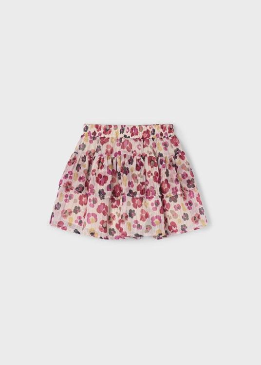 Mayoral Kids Gauze skirt (6H.4902/Rood) - WeekendMode