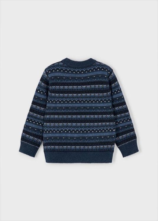 Mayoral Kids Jacquard jumper (5H.4381/Grijs) - WeekendMode