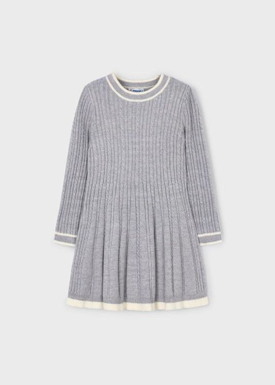 Mayoral Kids Knit dress (6K.4920/Grijs) - WeekendMode