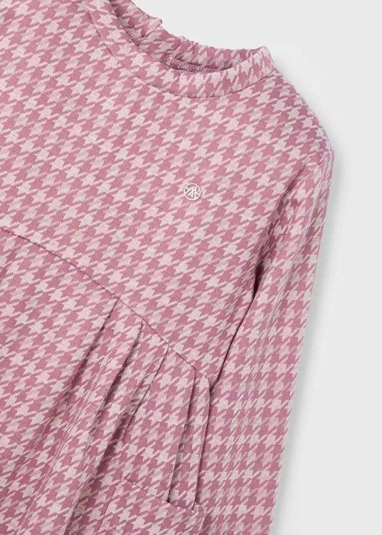 Mayoral Kids Knit jacquard dress (6H.4928/Rose) - WeekendMode