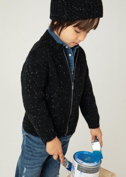 Mayoral Kids Knit pullover (5G.4350/Blue tweed) - WeekendMode