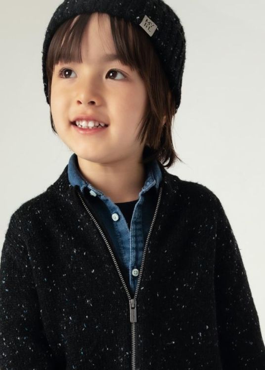 Mayoral Kids Knit pullover (5G.4350/Blue tweed) - WeekendMode