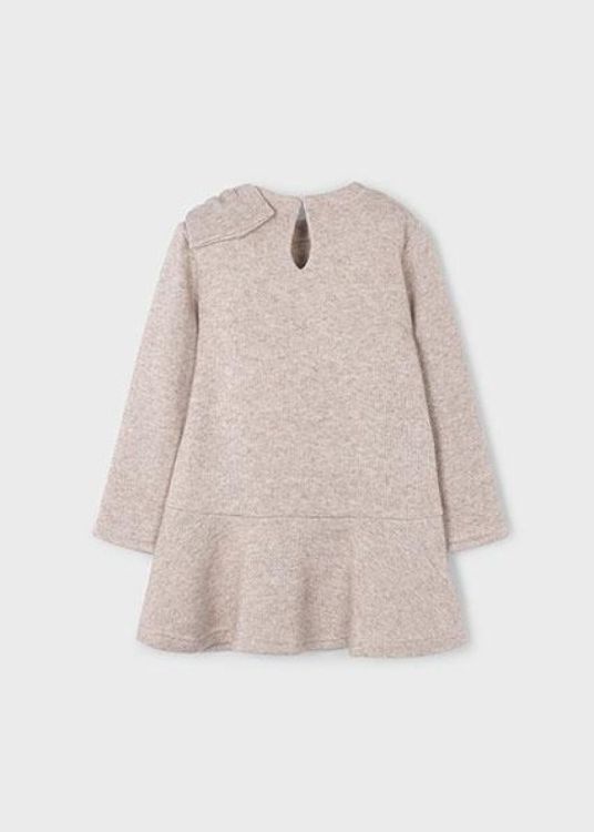 Mayoral Kids Knitted dress (6M.4991/Beige) - WeekendMode