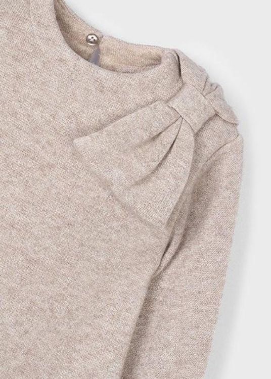 Mayoral Kids Knitted dress (6M.4991/Beige) - WeekendMode