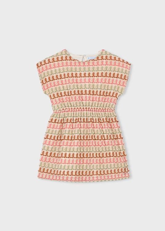 Mayoral Kids Knitted dress (3930/Tangerine) - WeekendMode