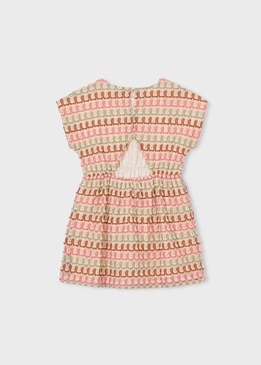 Mayoral Kids Knitted dress (3930/Tangerine) - WeekendMode