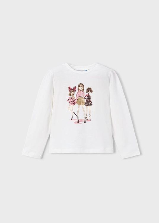Mayoral Kids L/s shirt dress (6L.4011/Beige) - WeekendMode
