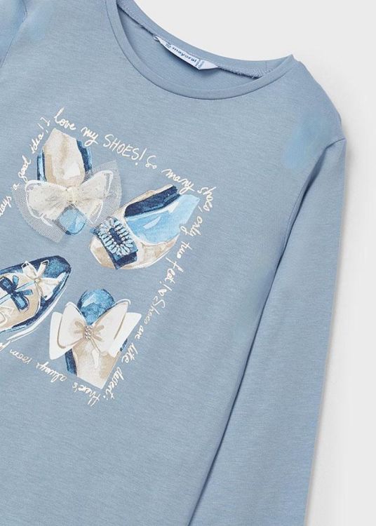 Mayoral Kids L/s t-shirt (6L.4073/Sky blue) - WeekendMode