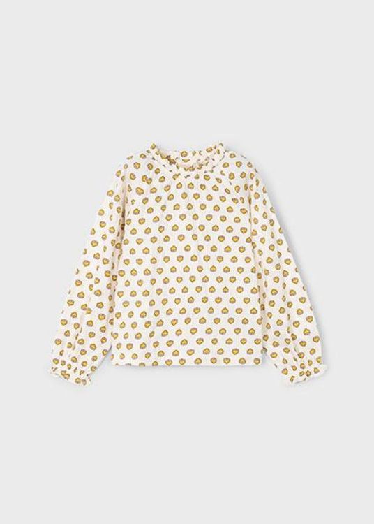 Mayoral Kids L/s t-shirt (6A.4003/Mac moutar) - WeekendMode