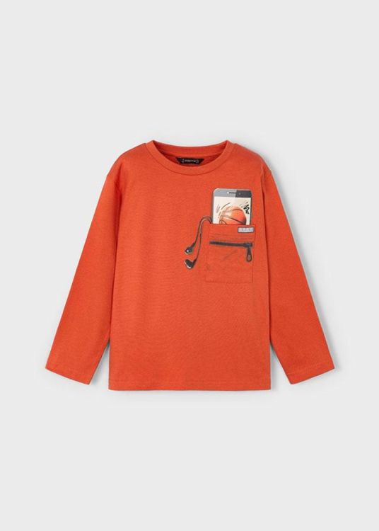Mayoral Kids L/s t-shirt (5B.4078/Oranje) - WeekendMode