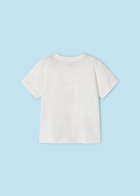 Mayoral Kids Lenticular t-shirt s/s (5J.3022/Cream) - WeekendMode