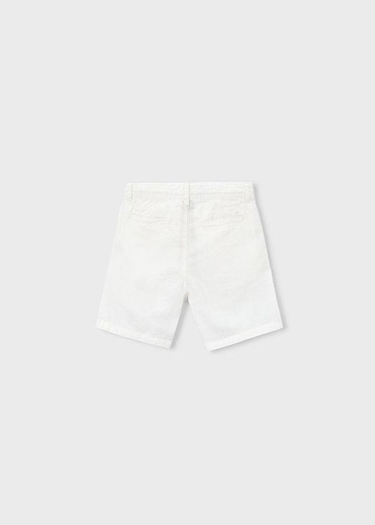 Mayoral Kids Linen bermuda (3202/Cream) - WeekendMode
