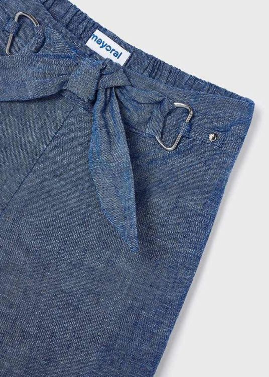 Mayoral Kids Linen pants (6E.3532/Blue) - WeekendMode