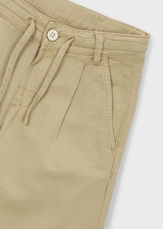 Mayoral Kids Linen pants (3576/Mocha) - WeekendMode
