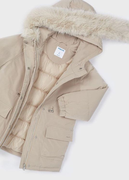 Mayoral Kids Parka coat (6F.4493/Sepia) - WeekendMode