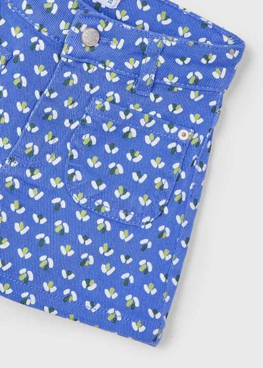 Mayoral Kids patterned short pant (6J.3204/Indigo) - WeekendMode