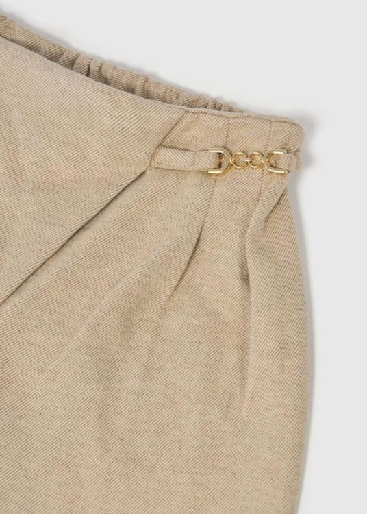 Mayoral Kids Pleated pant (6C.4573/beige) - WeekendMode