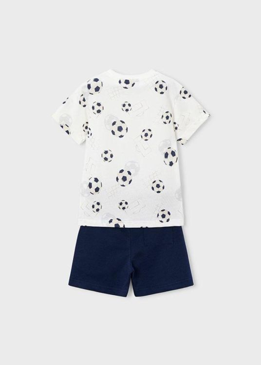 Mayoral Kids T-shirt voetbal (3607/Navy- (set3)) - WeekendMode