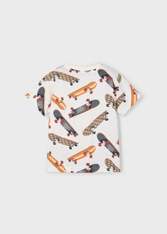 Mayoral Kids Printed s/s t-shirt (5G.3038/Orange) - WeekendMode