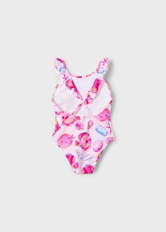 Mayoral Kids Printed swimsuit (6P.3719/Magenta) - WeekendMode