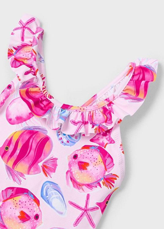 Mayoral Kids Printed swimsuit (6P.3719/Magenta) - WeekendMode