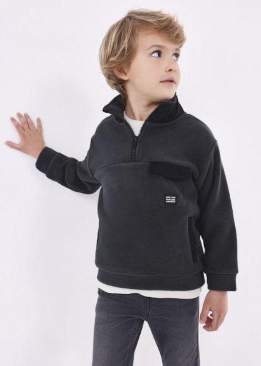 Mayoral Kids Pullover (5F.4426/Charcoal) - WeekendMode