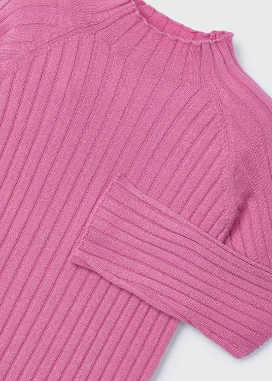 Mayoral Kids Rib mockneck sweater (6F.4062/Camellia) - WeekendMode