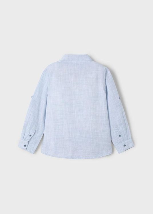 Mayoral Kids S/s popover shirt (5D.3118/Pearl) - WeekendMode