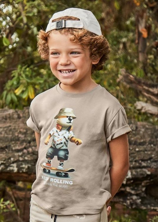 Mayoral Kids S/s t-shirt (5G.3041/Desert) - WeekendMode