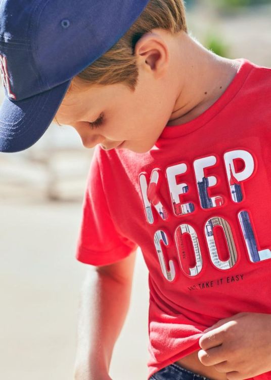 Mayoral Kids S/s t-shirt (5G.3016/Watermelon) - WeekendMode